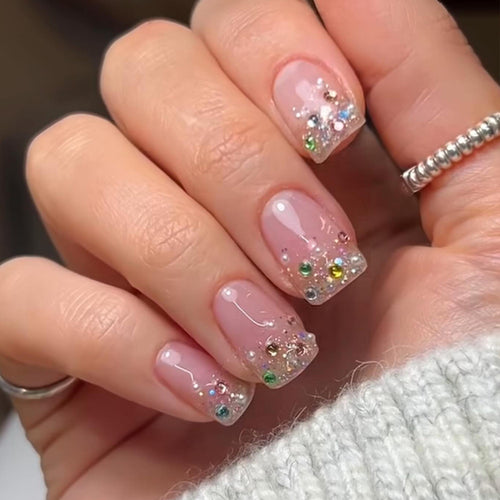 Glittering Nail Art Tips Bowlift