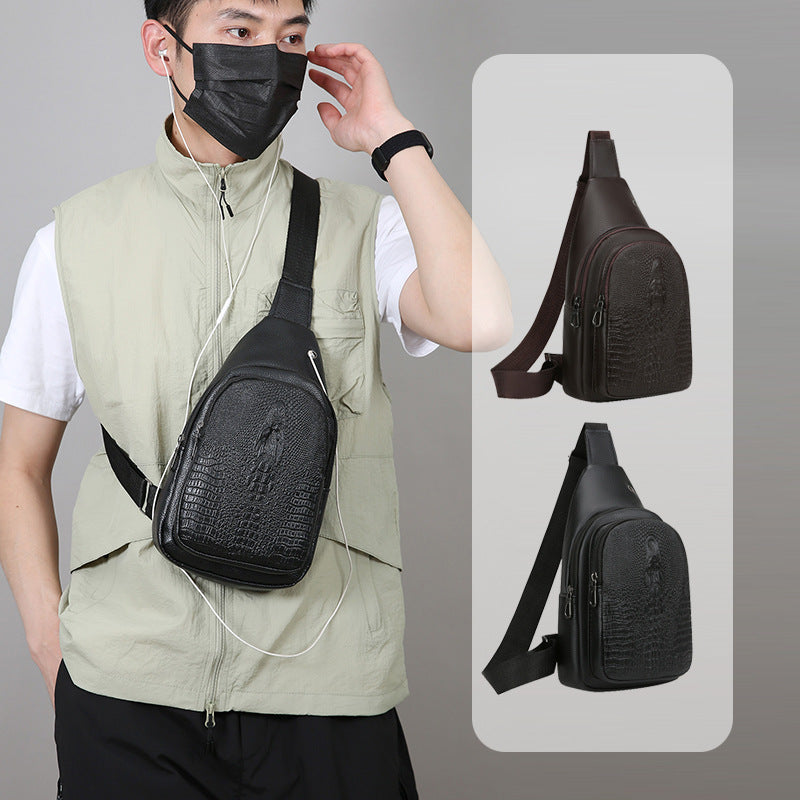 Leather Crossbody Bag Bowlift