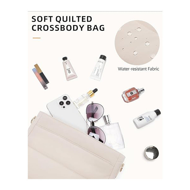 Fashionable shoulder bag with detachable wallet compartment Bowlift
