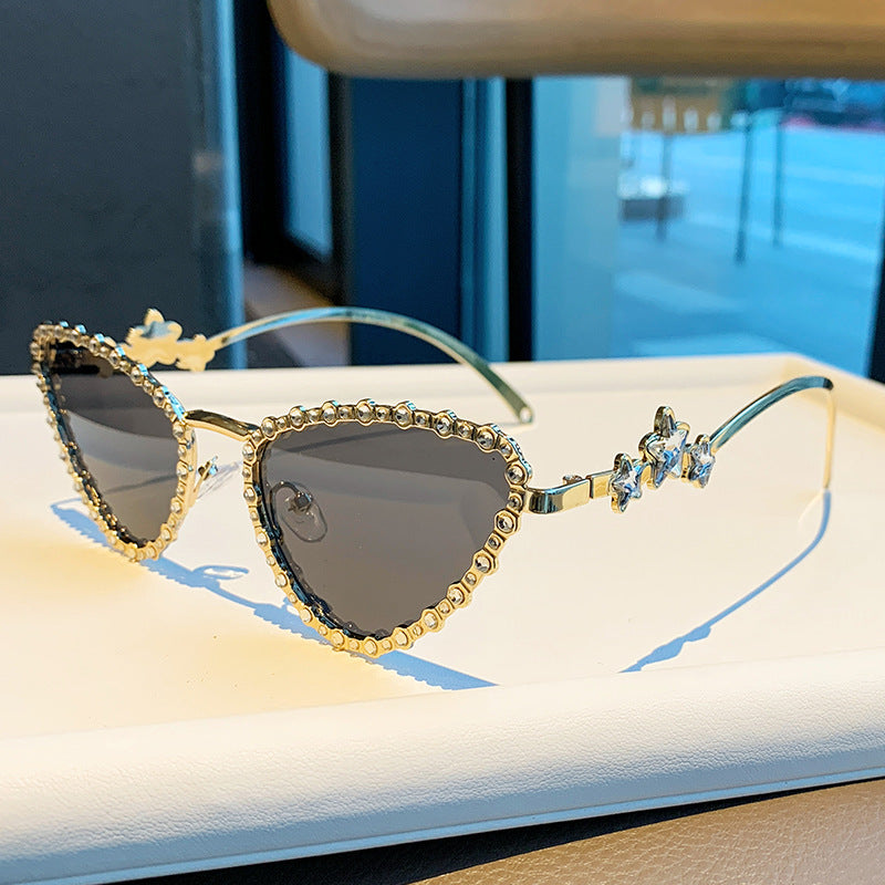 Decorative Heart-Shaped Eyewear