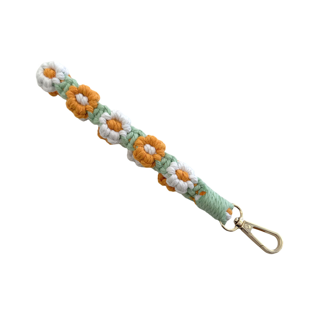 Floral Macrame Keychain Strap Bowlift 1788942629