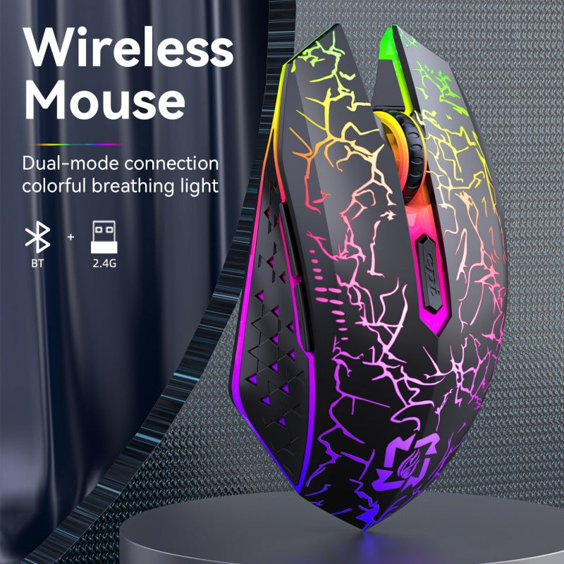 Rgb Gaming Mouse with Precision Sensor Bowlift