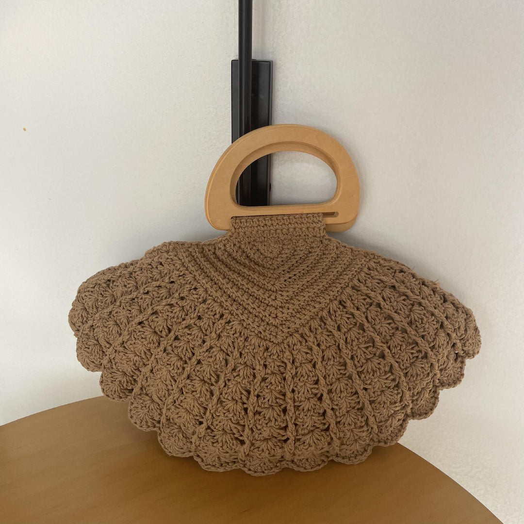 Hand-knotted shoulder bag Bowlift