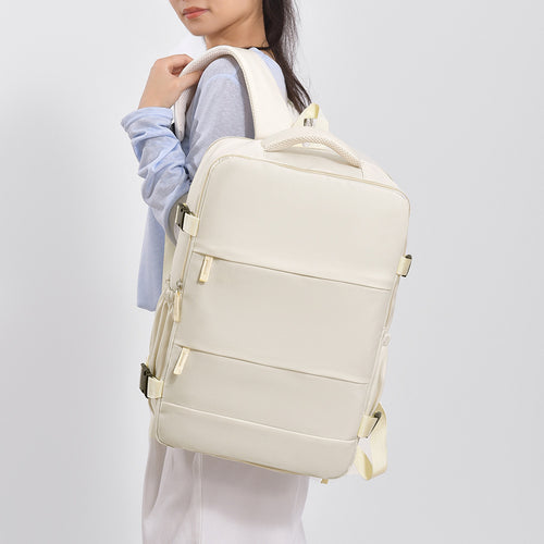 Multi-Compartment Travel Backpack Bowlift