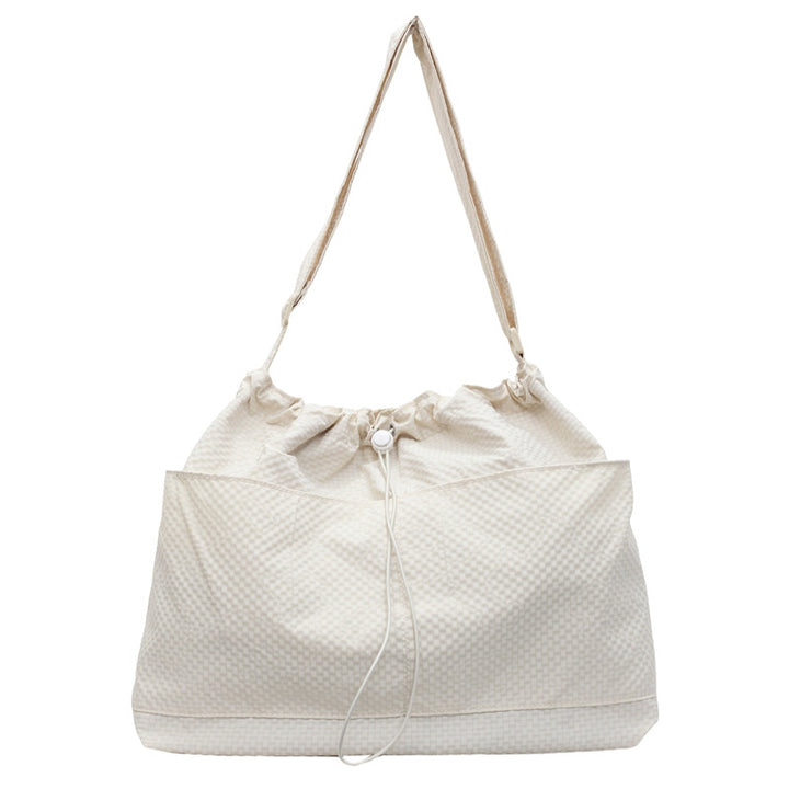 Lightweight Drawstring Weekend Tote Bowlift