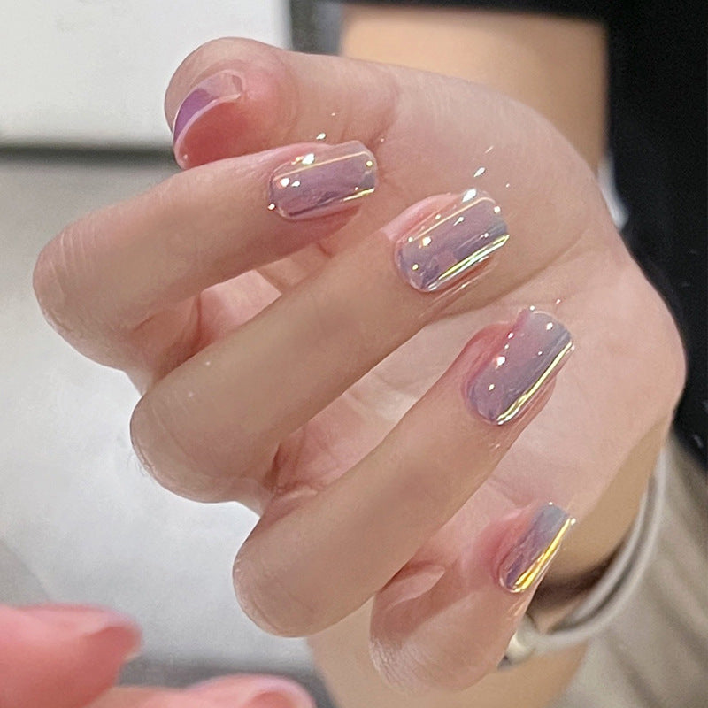 Premium Rhinestone-Embellished Press-On Nails Bowlift