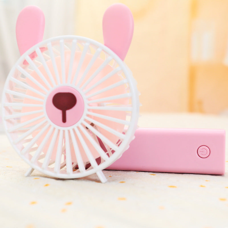 Women's Portable Mini Fan with Cute Design Bowlift