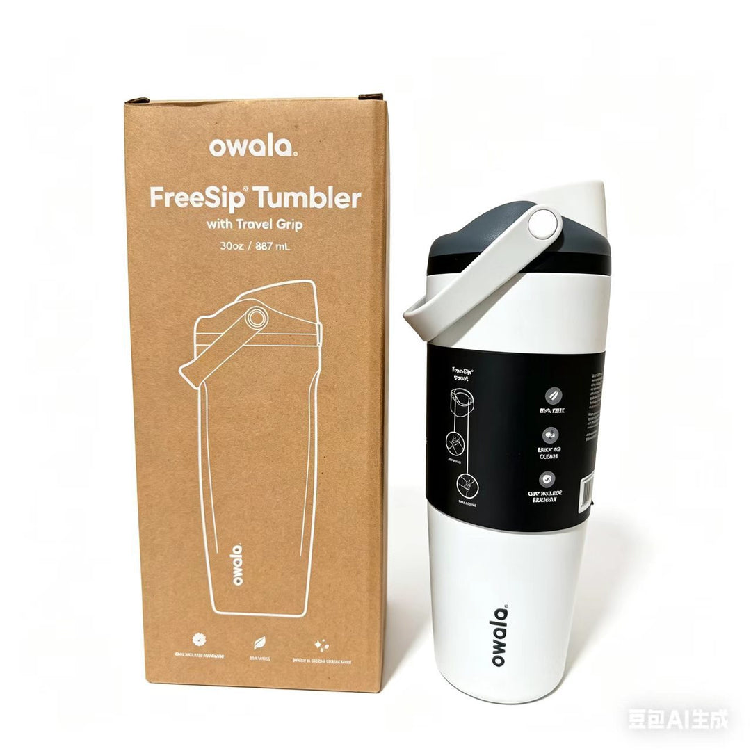Unisex drink tumbler with integrated straw and leak-proof design Bowlift