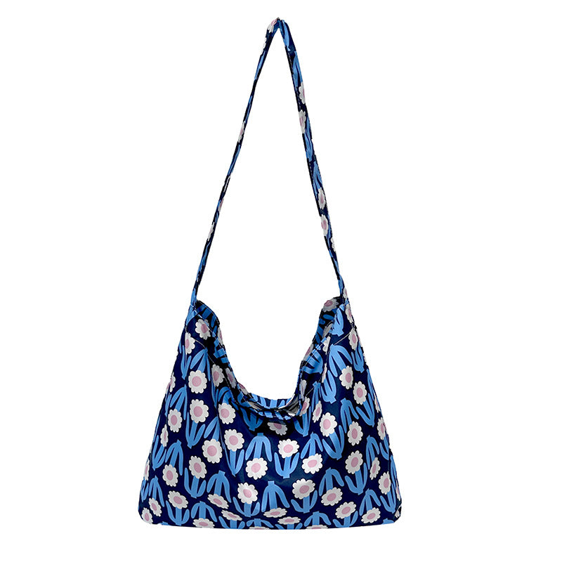 WoFloral Print Hobo Handbag Bowlift