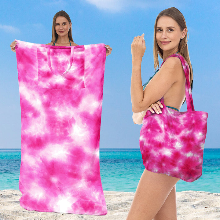 Beach towel with creative sea turtle pattern Bowlift