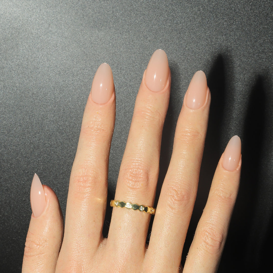 Elegant Stiletto Press-On Nail Art Bowlift 1789085792