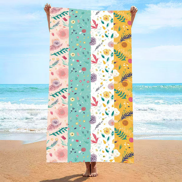 Women's beach towel with creative golf theme Bowlift