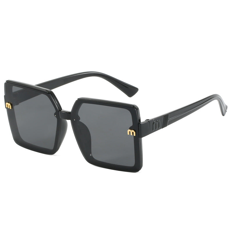Women's stylish square sunglasses with mirrored gradient Bowlift