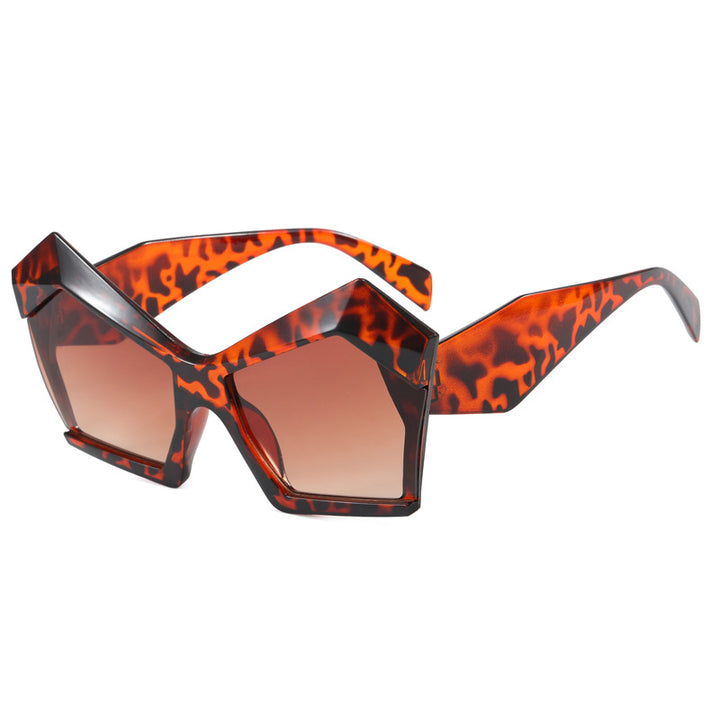 Ladies geometric designer glasses Bowlift