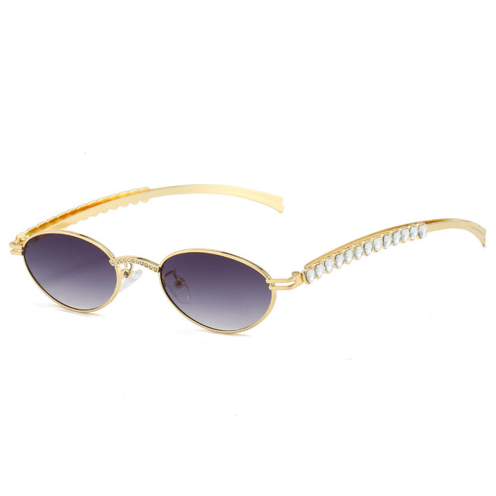 Elegant Oval Frame Glasses Bowlift