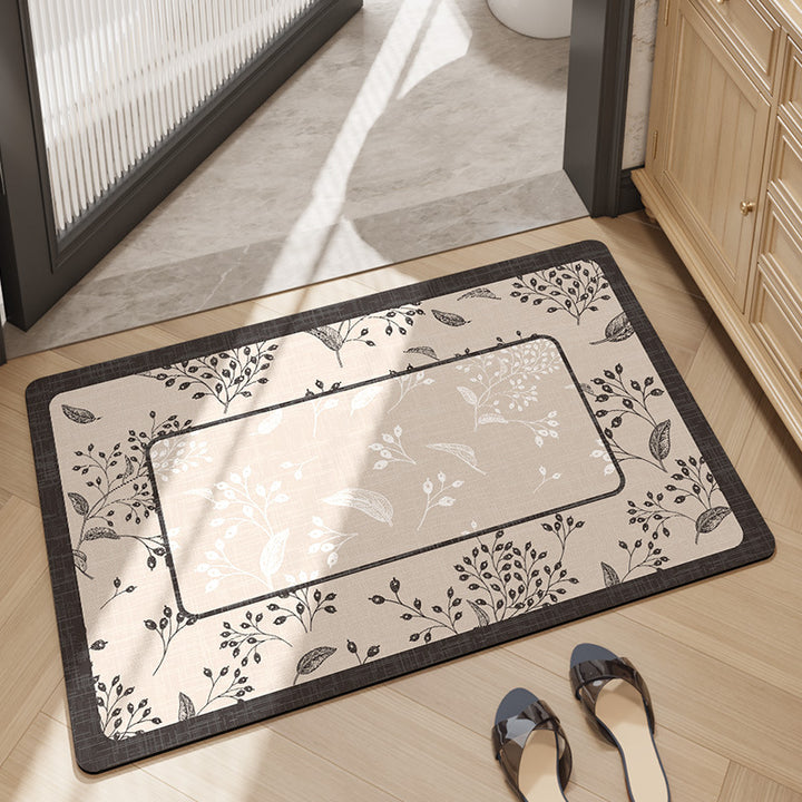 Unisex Marble Pattern Bath Mat Bowlift
