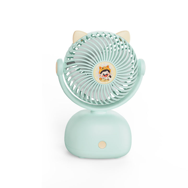 Unisex Portable Mini Fan with Cute Cat Design Bowlift