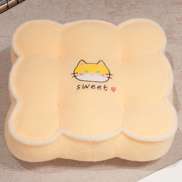 Plush pillow with animal-friendly design Bowlift