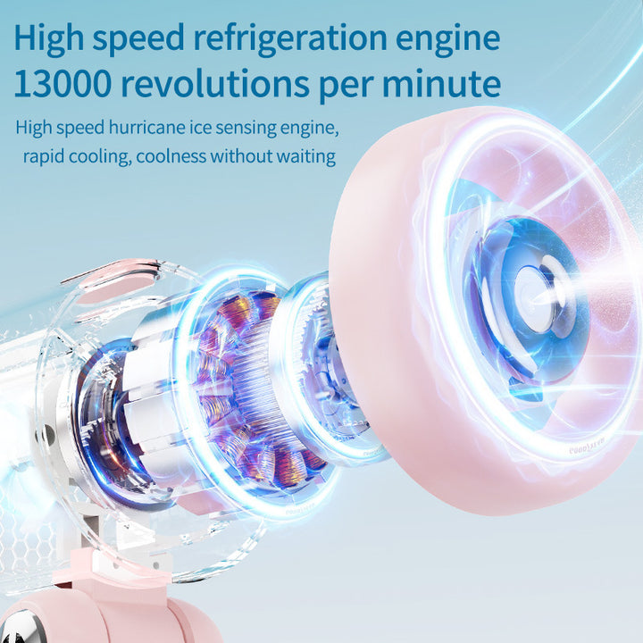 Portable Rechargeable Handheld Fan Bowlift