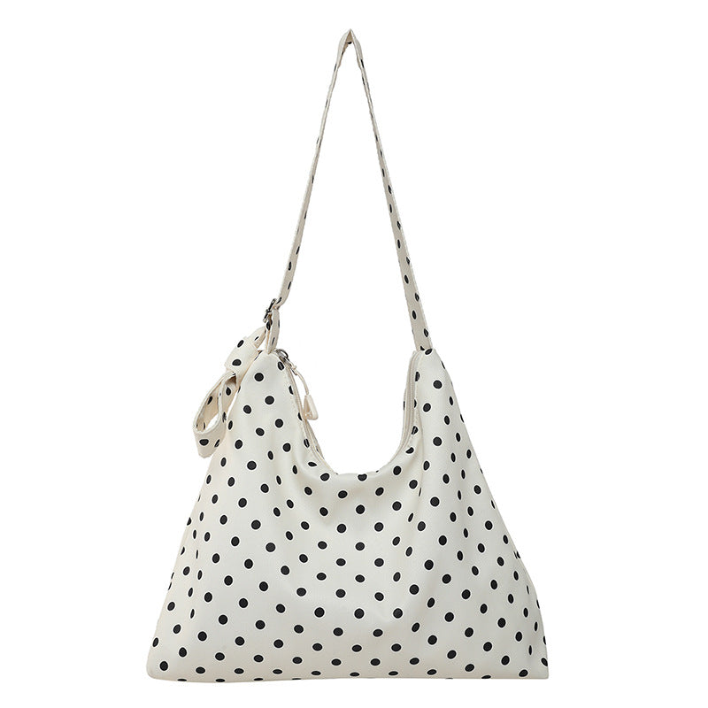 WoStylish Polka Dot Hobo Bag Bowlift
