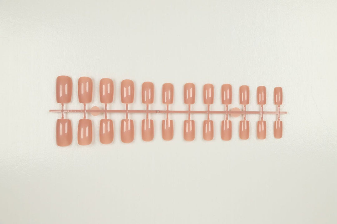 Matte Finish Long Stiletto Press-On Nails Bowlift