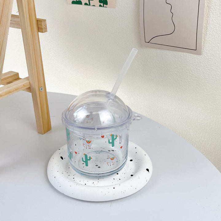 Unisex drinking cup with decorative animal design Bowlift