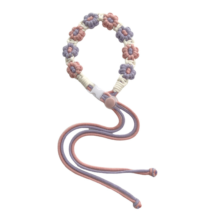 Floral Macrame Eyewear Strap Bowlift