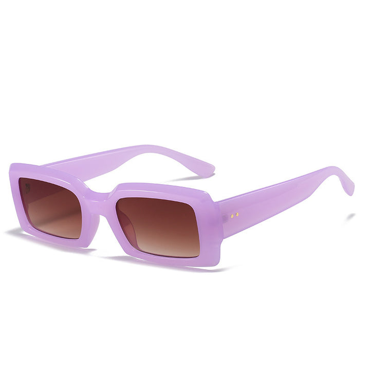 Oversized Geometric Sunglasses with Gradient Lenses Bowlift