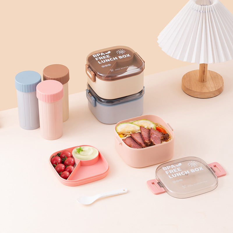 BPA-Free Multi-Compartment Lunch Box