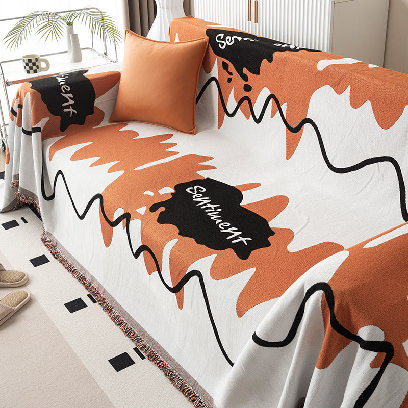 Contemporary Sofa Throw Blanket