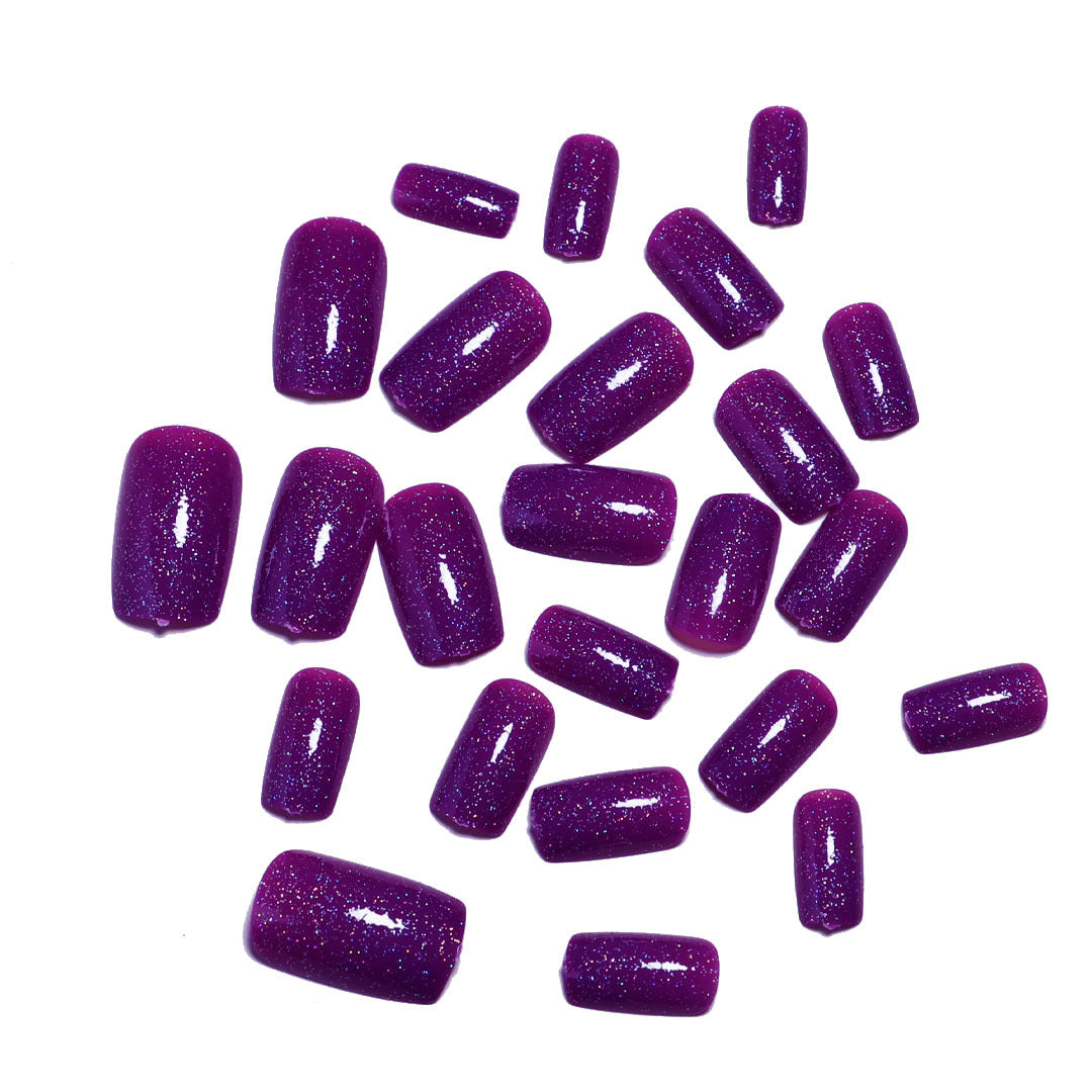 Glittering Gel Nail Tips Bowlift