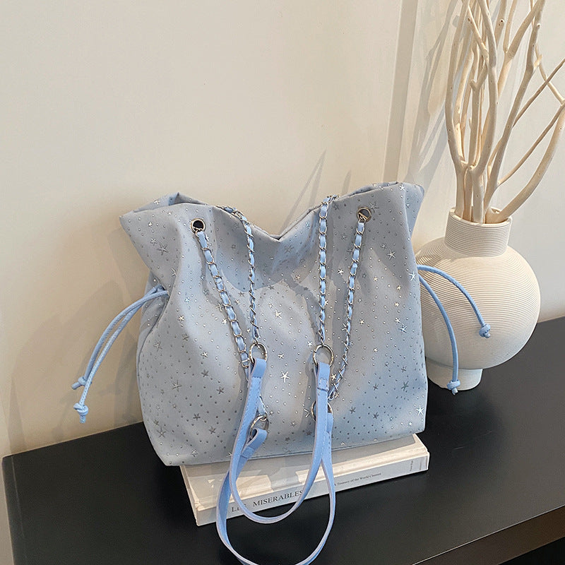 WoStylish Drawstring Shoulder Bag Bowlift