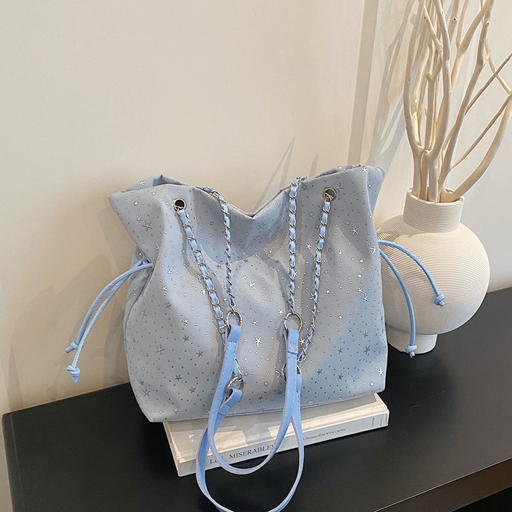 WoStylish Drawstring Shoulder Bag Bowlift
