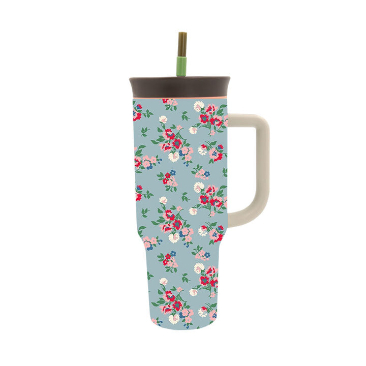 Women's Stylish Drink Cup with Practical Straw Bowlift
