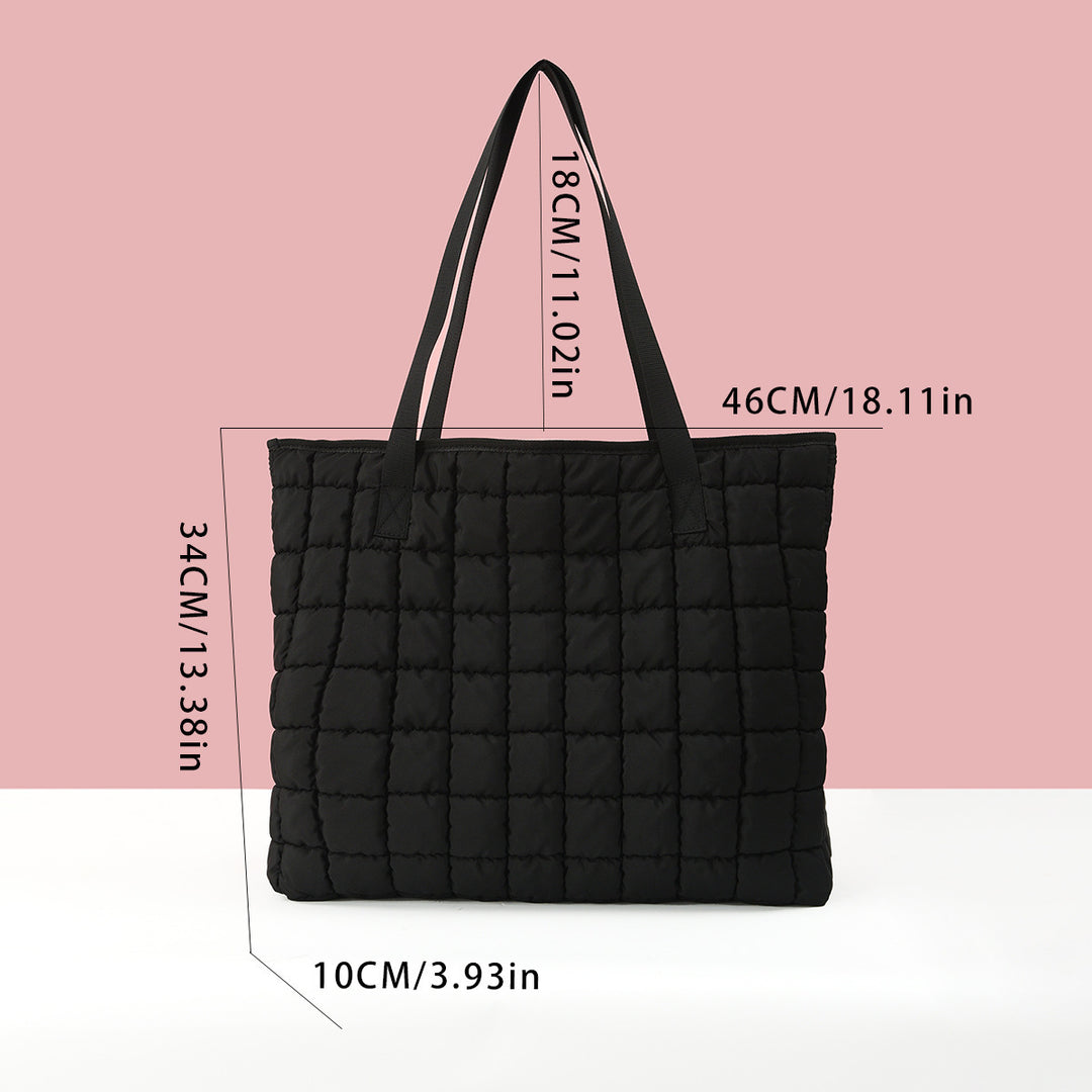 Multifunctional Quilted Tote Bag Bowlift