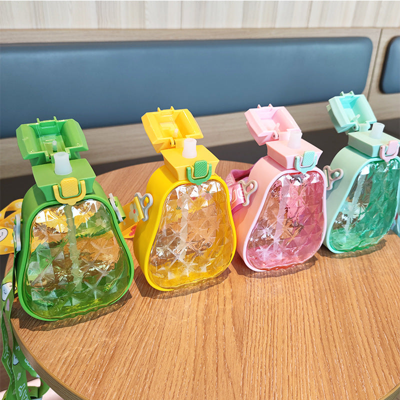 Ladies creative pineapple drinking box Bowlift