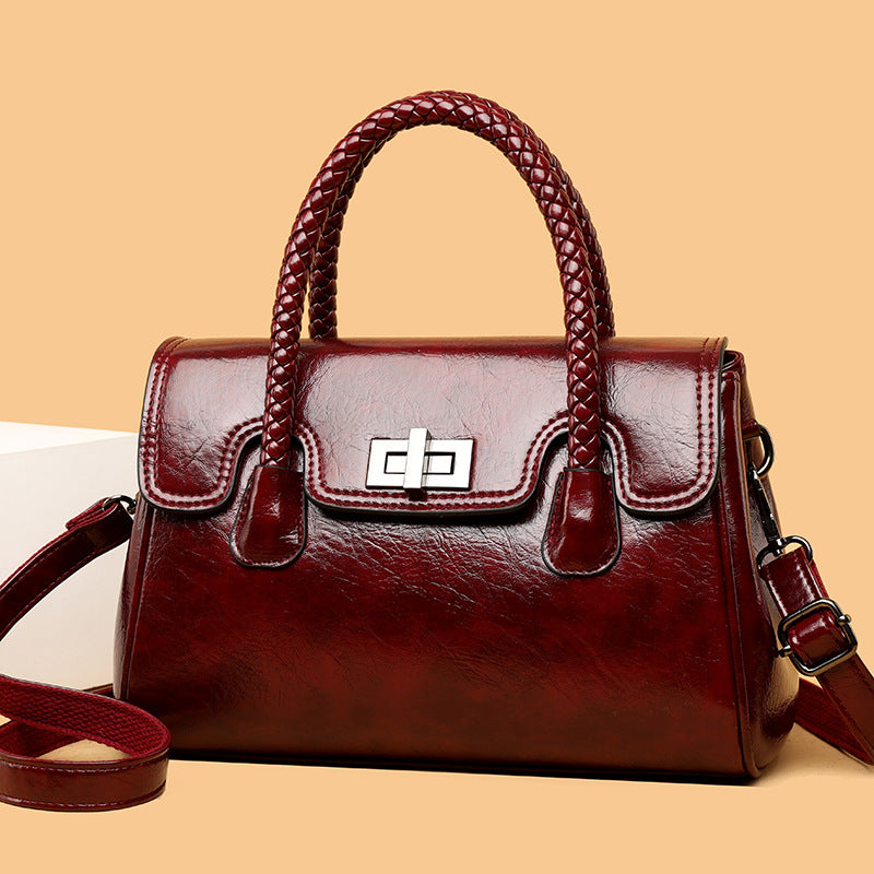 Elegant Double-Handle Handbag Bowlift