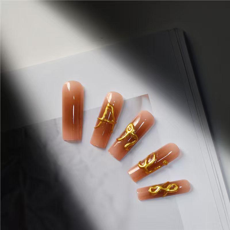 Elaborate Customizable Acrylic Nail Set Bowlift