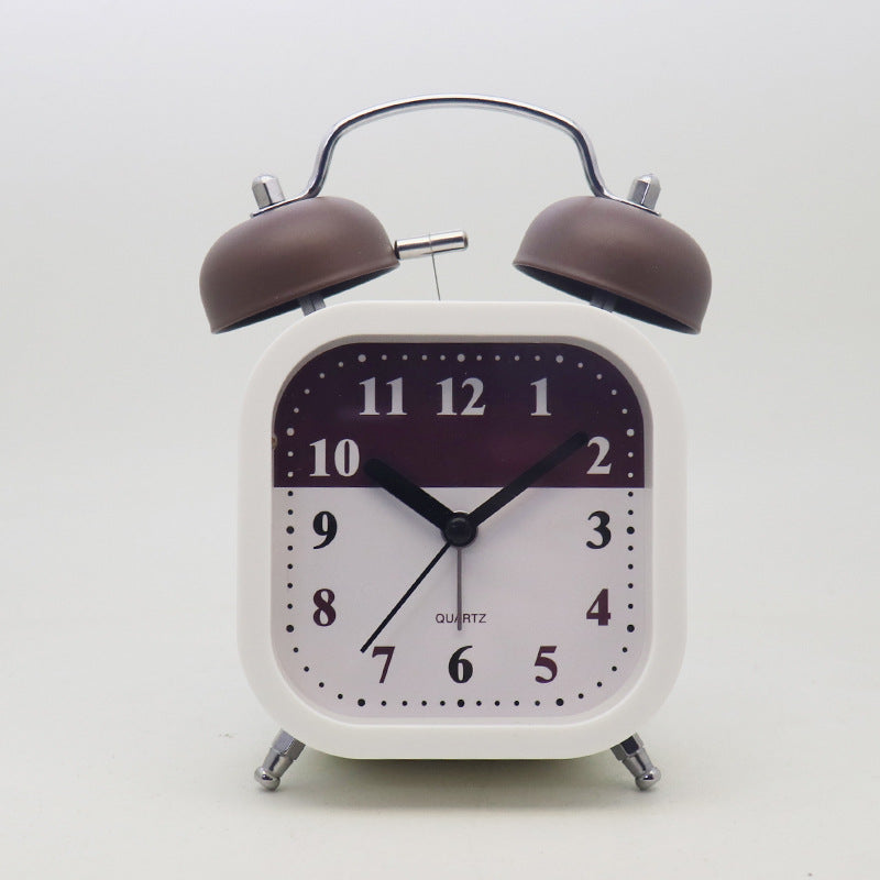 Quarz Alarm Clock in Modern Retro Style Bowlift