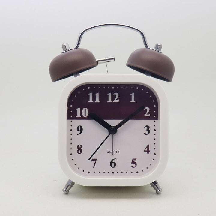 Quarz Alarm Clock in Modern Retro Style Bowlift