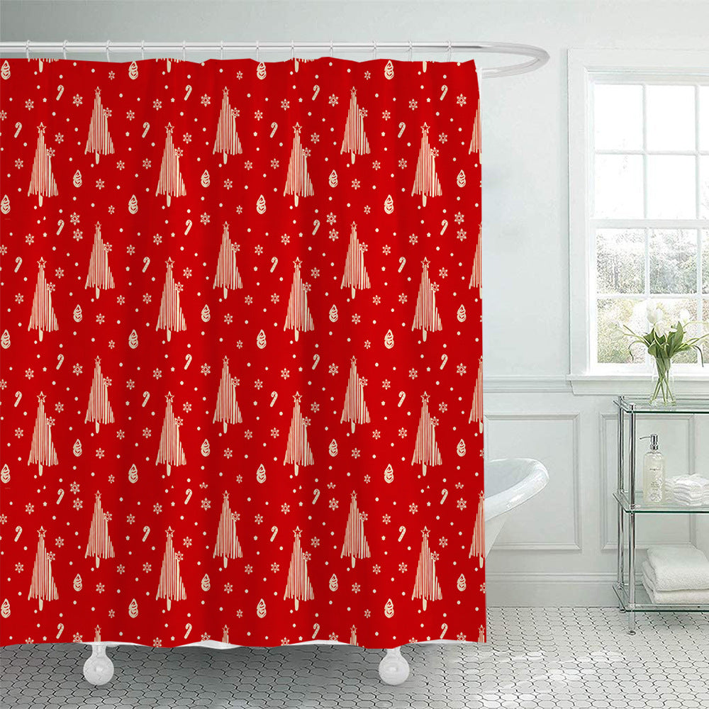 Floral Hydrangea Pattern Shower Curtain Bowlift