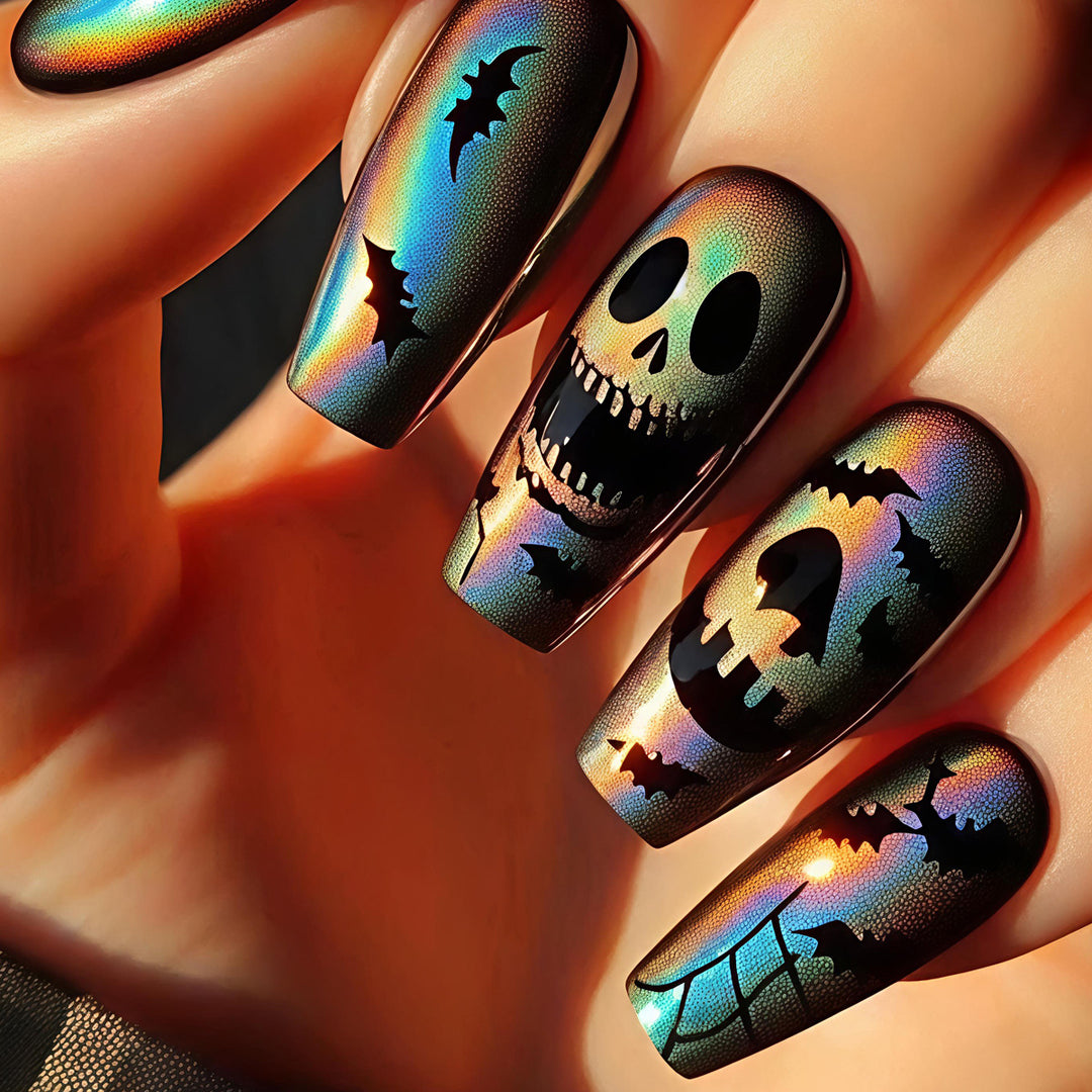 Creative Halloween-Themed Nail Art Bowlift