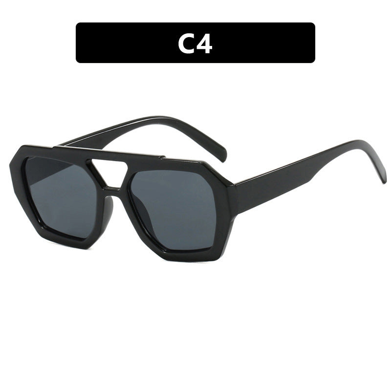 Women's geometric sunglasses with luxurious design Bowlift
