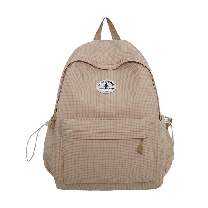 Casual Multi-Compartment School Backpack Bowlift