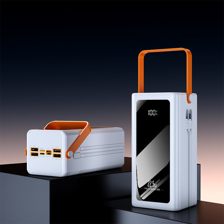 Portable power bank with innovative fast charging function and digital battery level indicator Bowlift