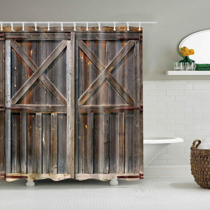Floral Patterned Bathroom Shower Curtain Bowlift