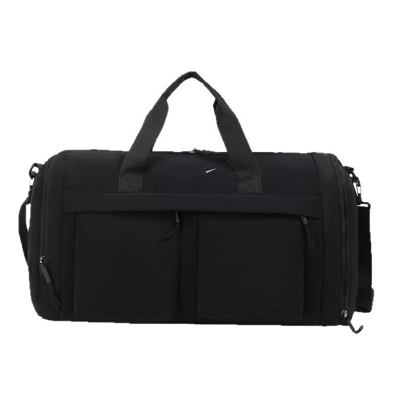 Sporty duffel bag with multiple exterior pockets Bowlift
