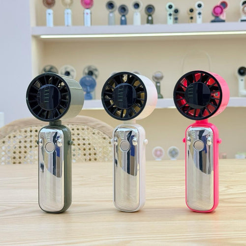 Unisex Portable Handheld Fan with Powerful Battery and Compact Design Bowlift