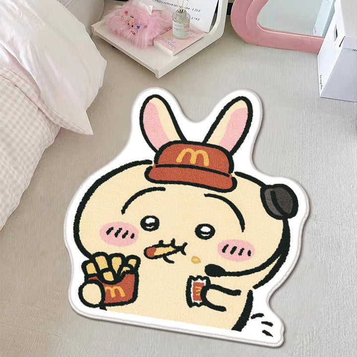 Cartoon Character Plush Area Rug