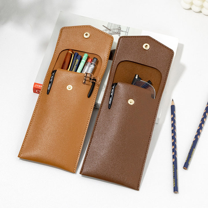 Premium Leather Pen Case Bowlift